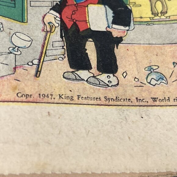 Steve Canyon Flash Gordon 1947 Comics Pittsburgh Sun Telegraph Jungle Jim Others - Picture 4 of 14